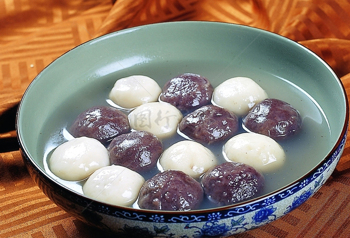 黑米糯米汤圆元宵